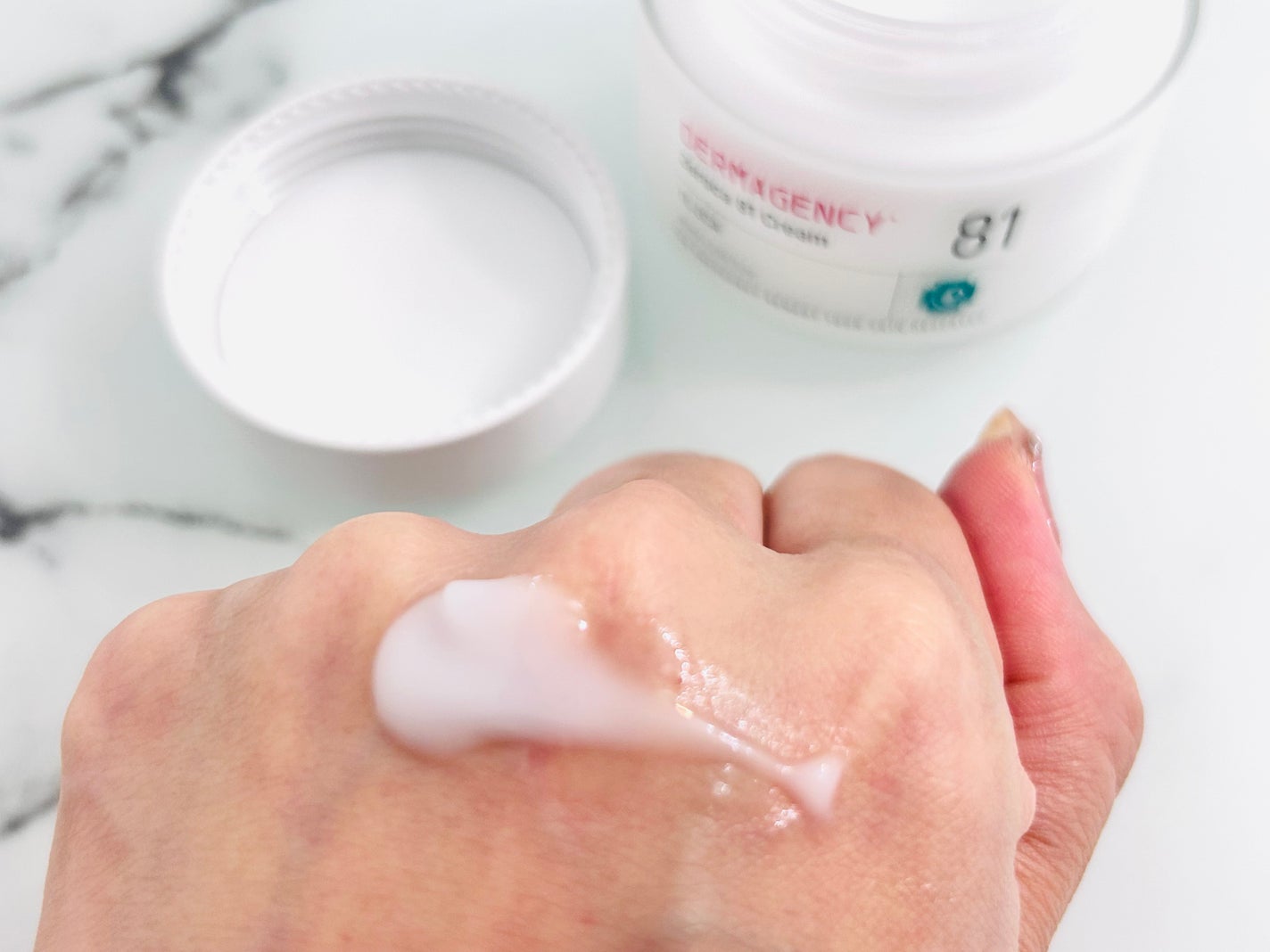 ダーマジェンシー ゼロカ81 クリーム/DERMAGENCY/フェイスクリームを使ったクチコミ(2枚目)