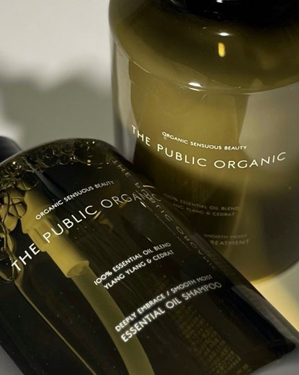 ディープリーエンブレイス スムースモイスト 精油シャンプー/精油トリートメント/THE PUBLIC ORGANIC/市販シャンプーを使ったクチコミ(1枚目)
