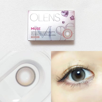MUSE 1month/OLENS/1ヶ月(1MONTH)カラコンを使ったクチコミ(3枚目)