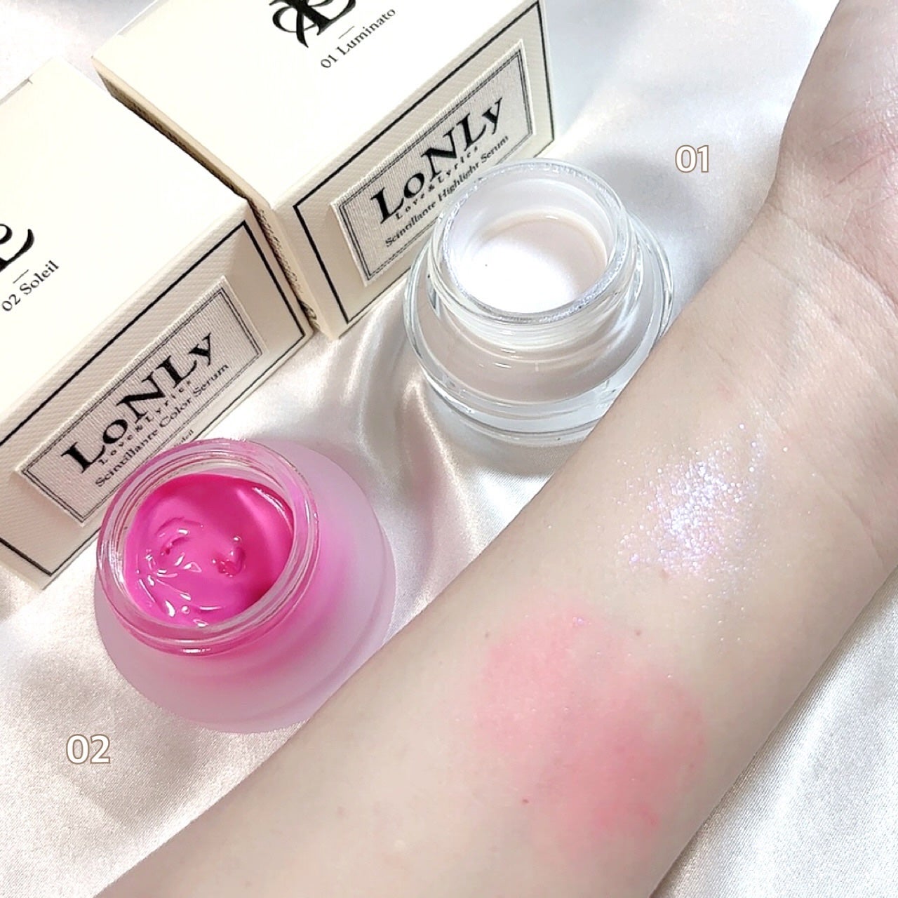 LoNLy シンティランテカラーセラム/LoNLy /リキッドチークを使ったクチコミ(2枚目)