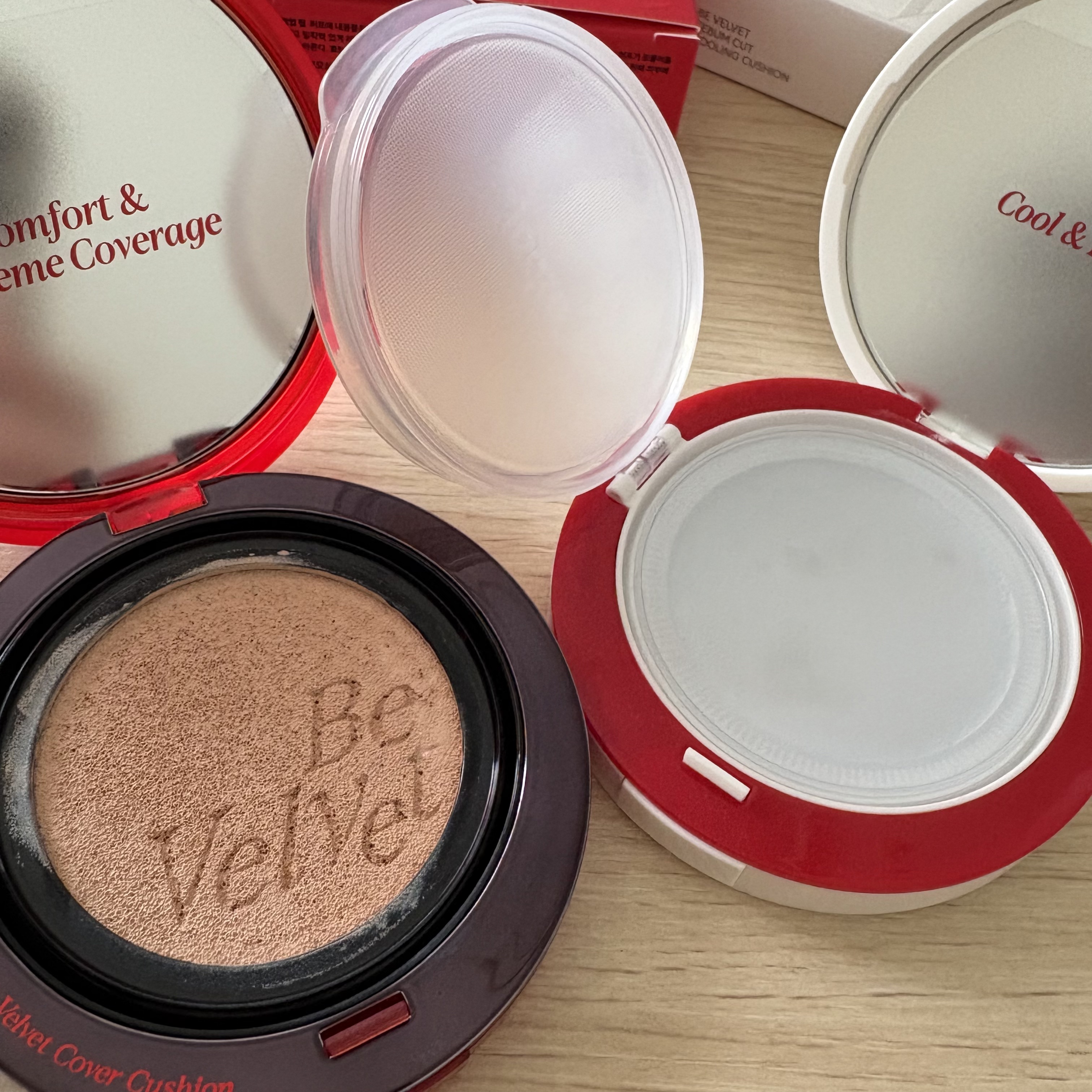 ビーベルベットカバークッション/espoir/クッションファンデーションを使ったクチコミ（2枚目）