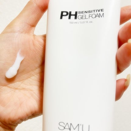 PHセンシティブジェルフォーム/SAM'U/洗顔フォームを使ったクチコミ(2枚目)