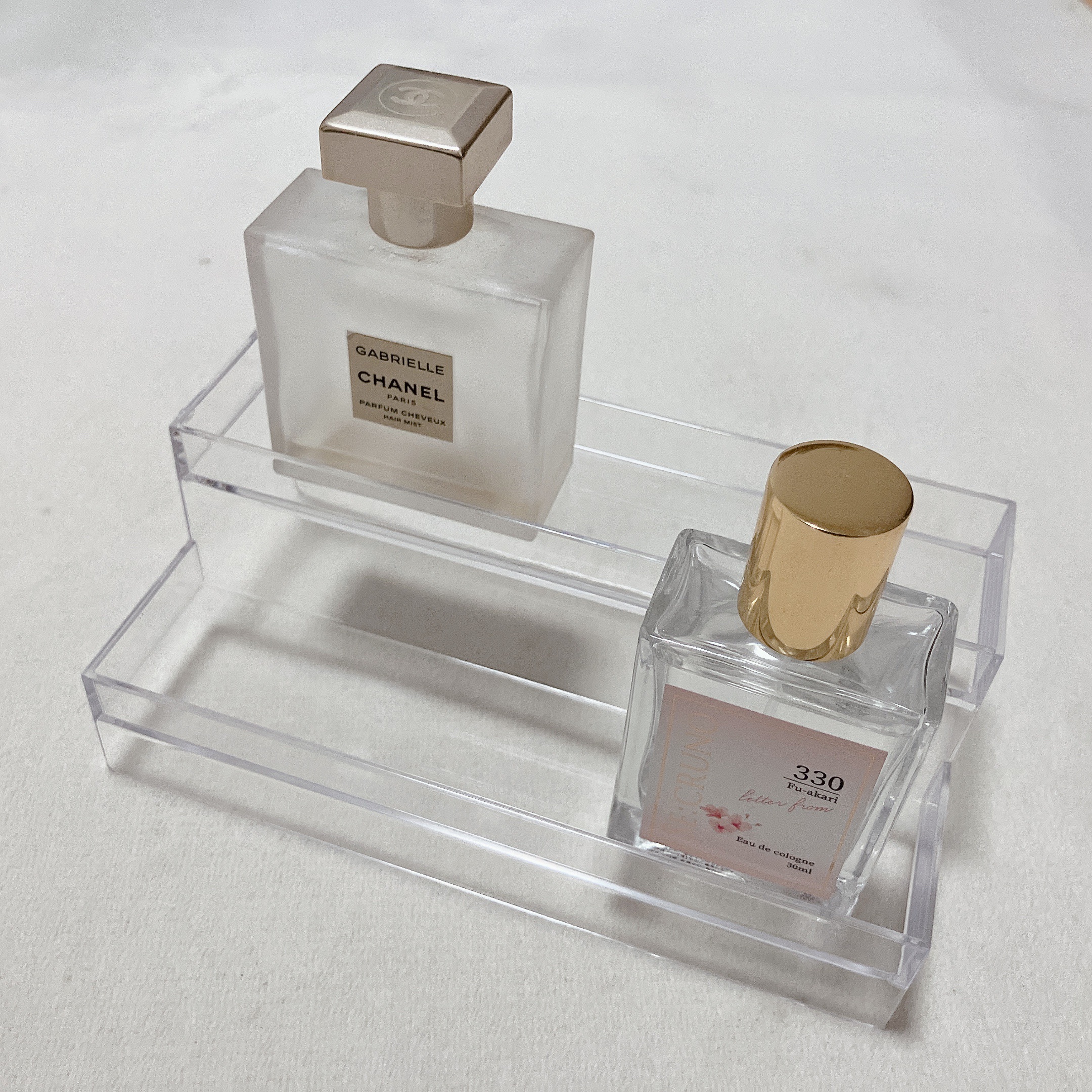 ディスプレイスタンドトレー2段/セリア/その他を使ったクチコミ（1枚目）