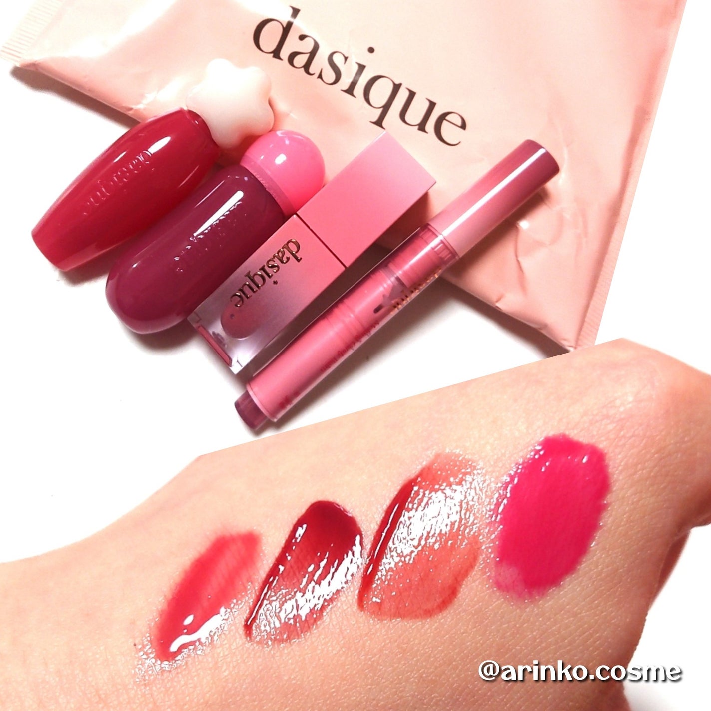 ジューシーデュイティント/dasique/リップティントを使ったクチコミ(6枚目)