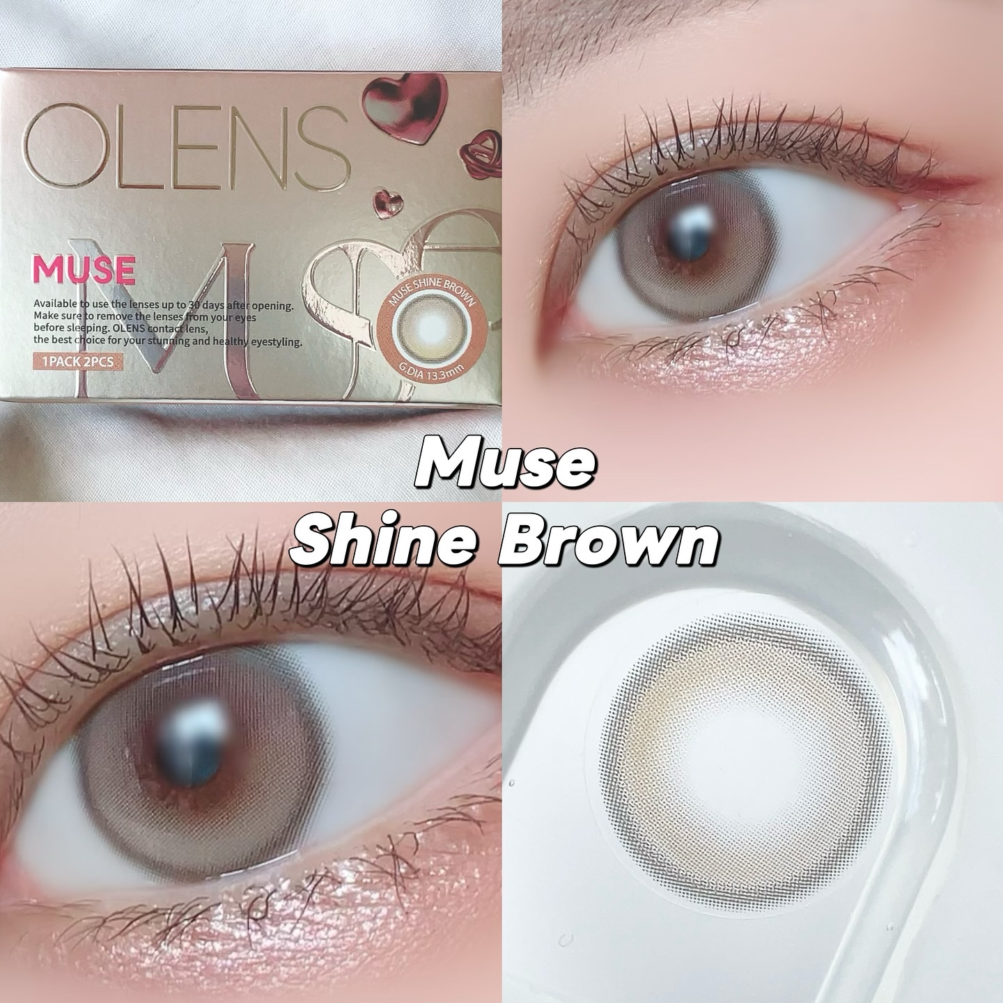 ザ スキン アイシャドウ パレット/perse/アイシャドウパレットを使ったクチコミ（2枚目）