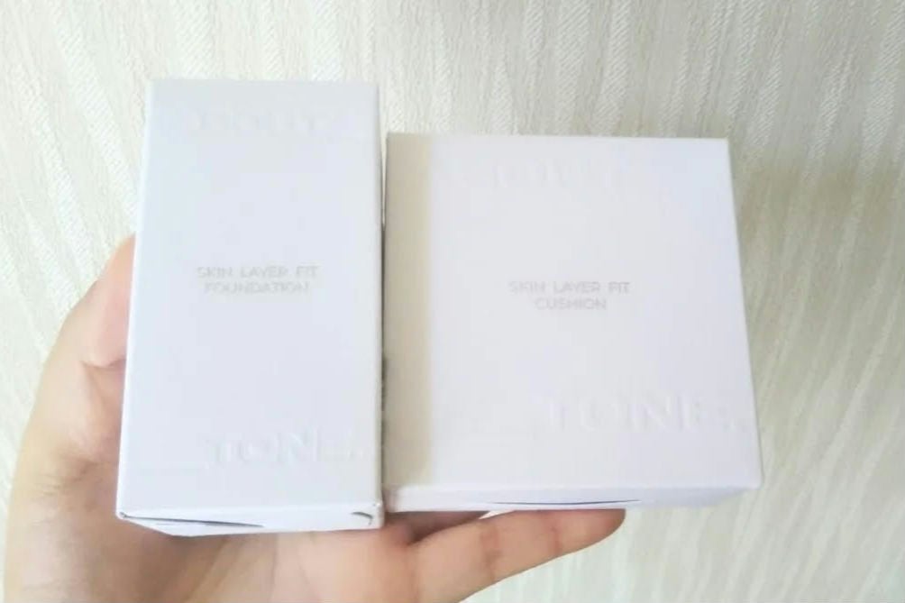 スキンレイヤーフィットファンデーション/ABOUT TONE/リキッドファンデーションを使ったクチコミ(1枚目)