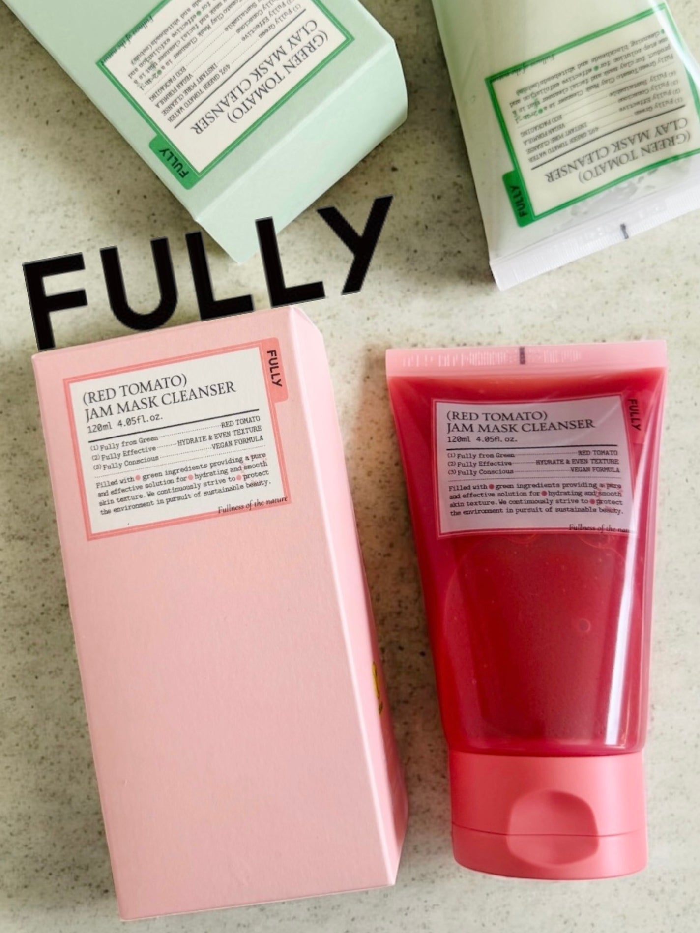 レッドトマトジャムマスククレンザー/FULLY/洗顔フォームを使ったクチコミ(1枚目)