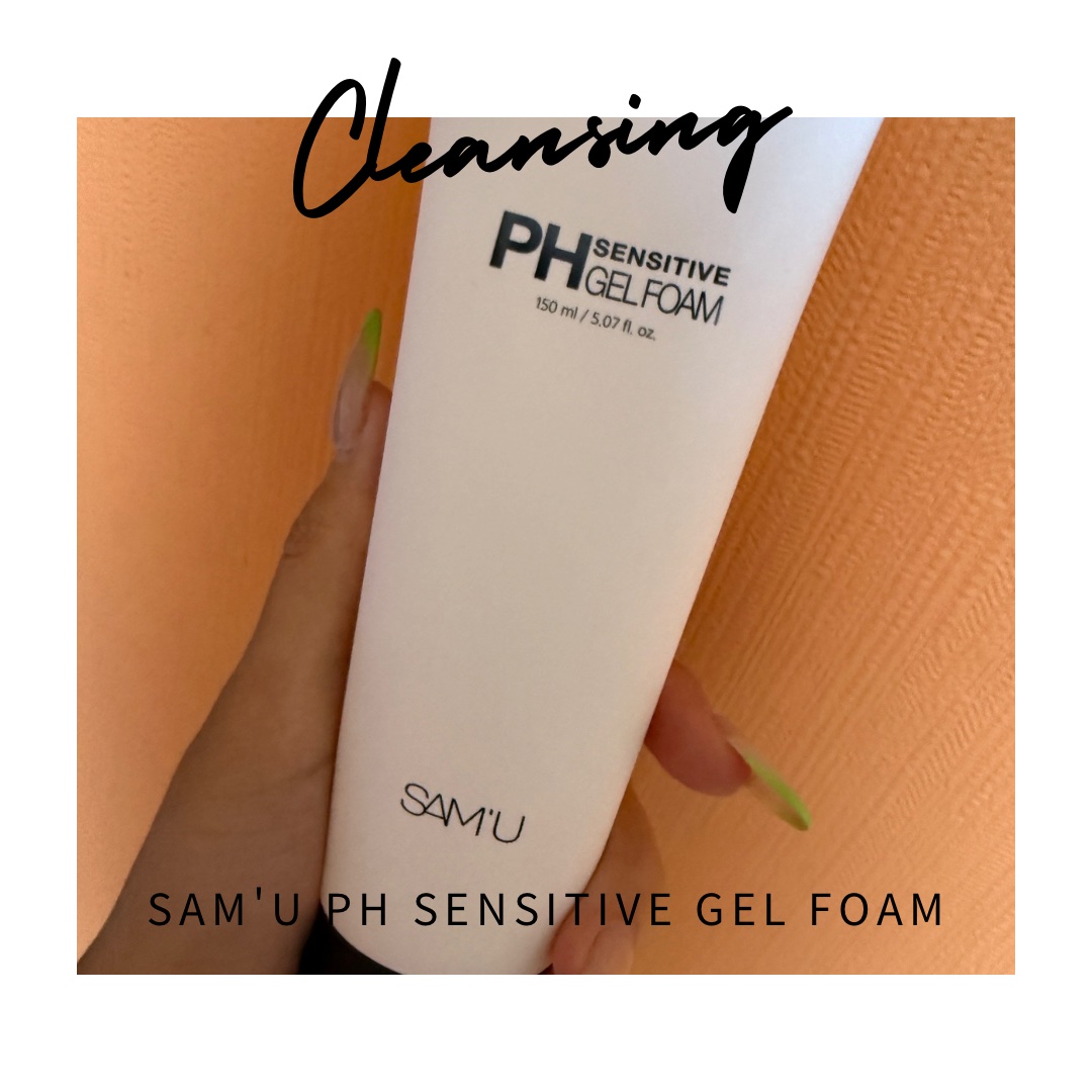 SAM'U　PHセンシティブジェルフォーム

SAM'Uさんからいただきました❤️‍🔥
ジェルタイプの洗顔は初めてなので
他と比較が出来ないけど、良さそう❣️

センシティブの優しい設計で
洗った感ありながらも洗い上がりは
しっとりを感じ
