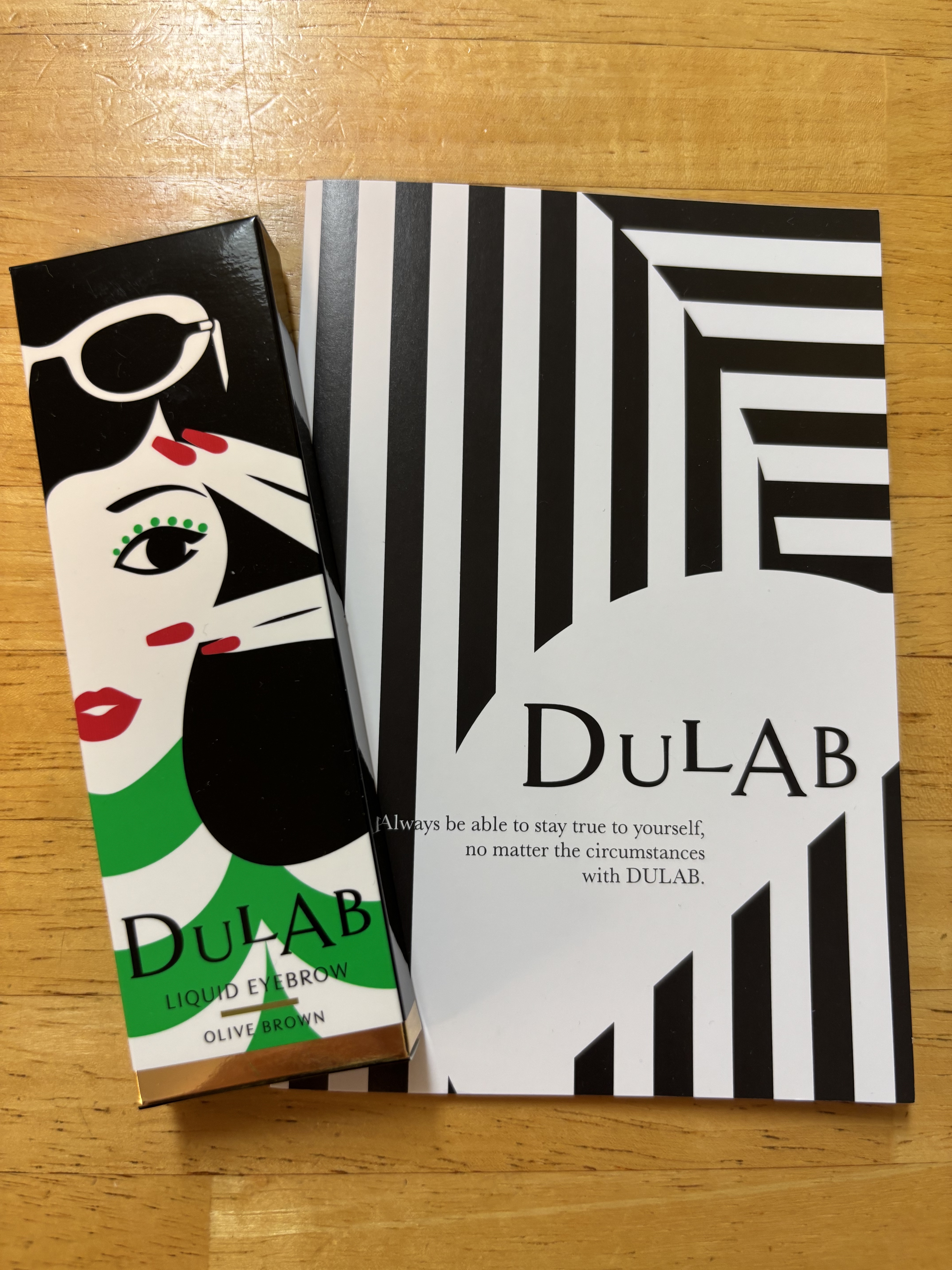 DULAB リキッドアイブロウ オリーブブラウン/DULAB/リキッドアイブロウを使ったクチコミ（1枚目）