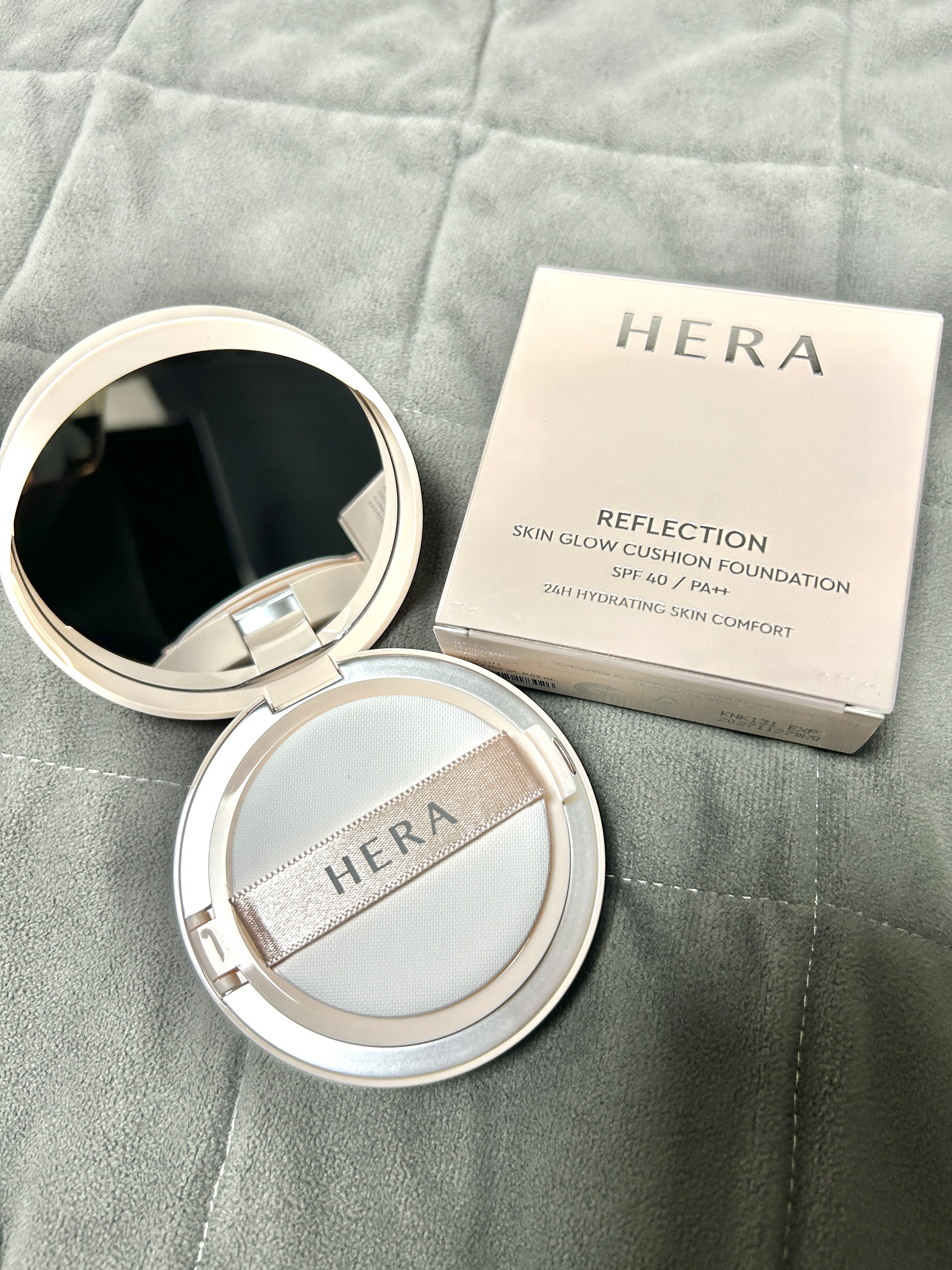 リフレクション スキン グロウ クッション ファンデーション/HERA/クッションファンデーションを使ったクチコミ（2枚目）