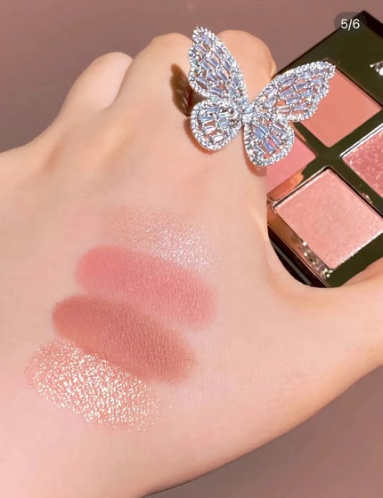 ゆゆ on LIPS 「春夏🌷ピンクブラウンアイシャドウCharlotteTilbur..」(3枚目)