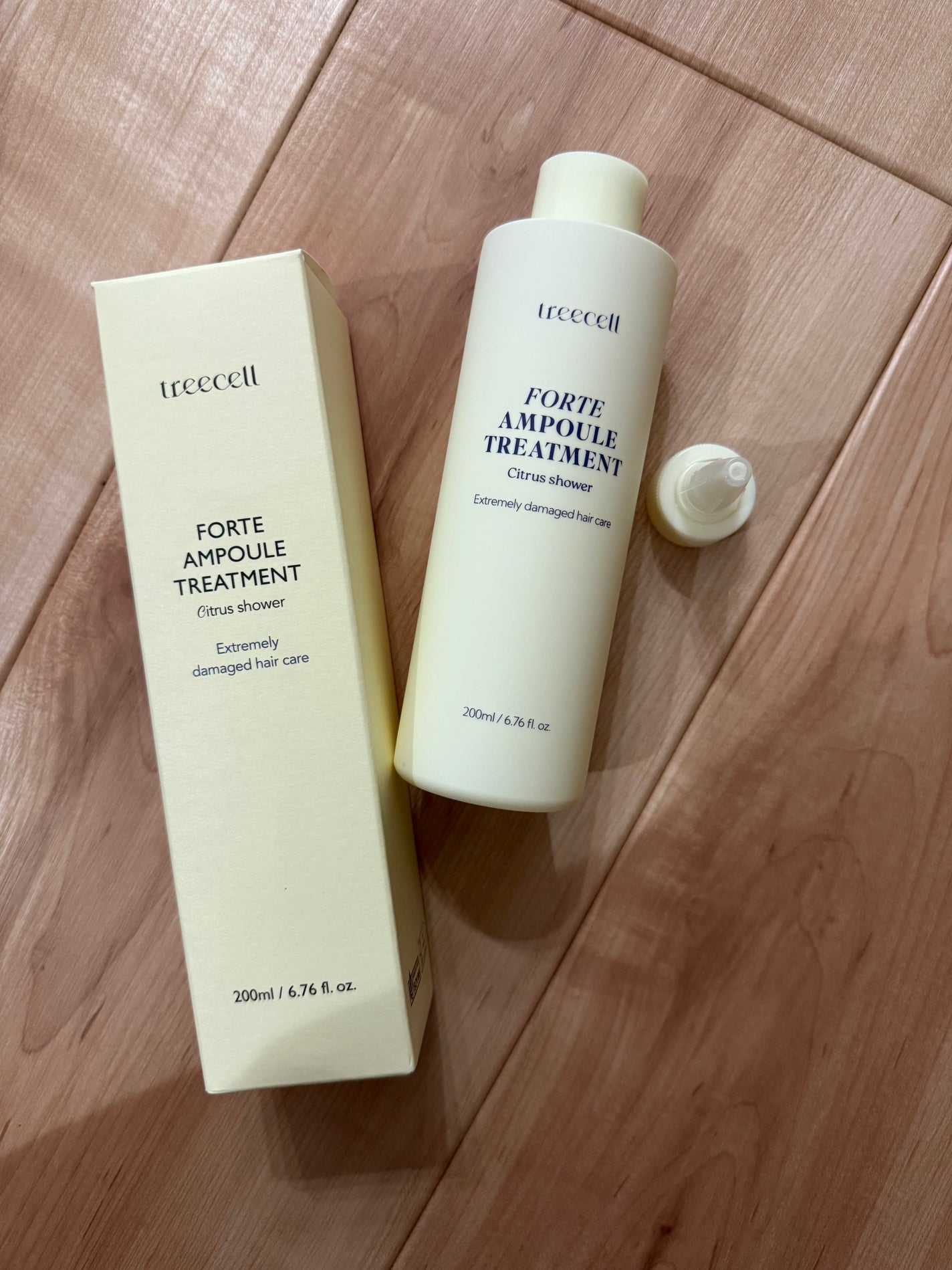 フォルテ アンプル トリートメント/treecell/洗い流すヘアトリートメントを使ったクチコミ(1枚目)