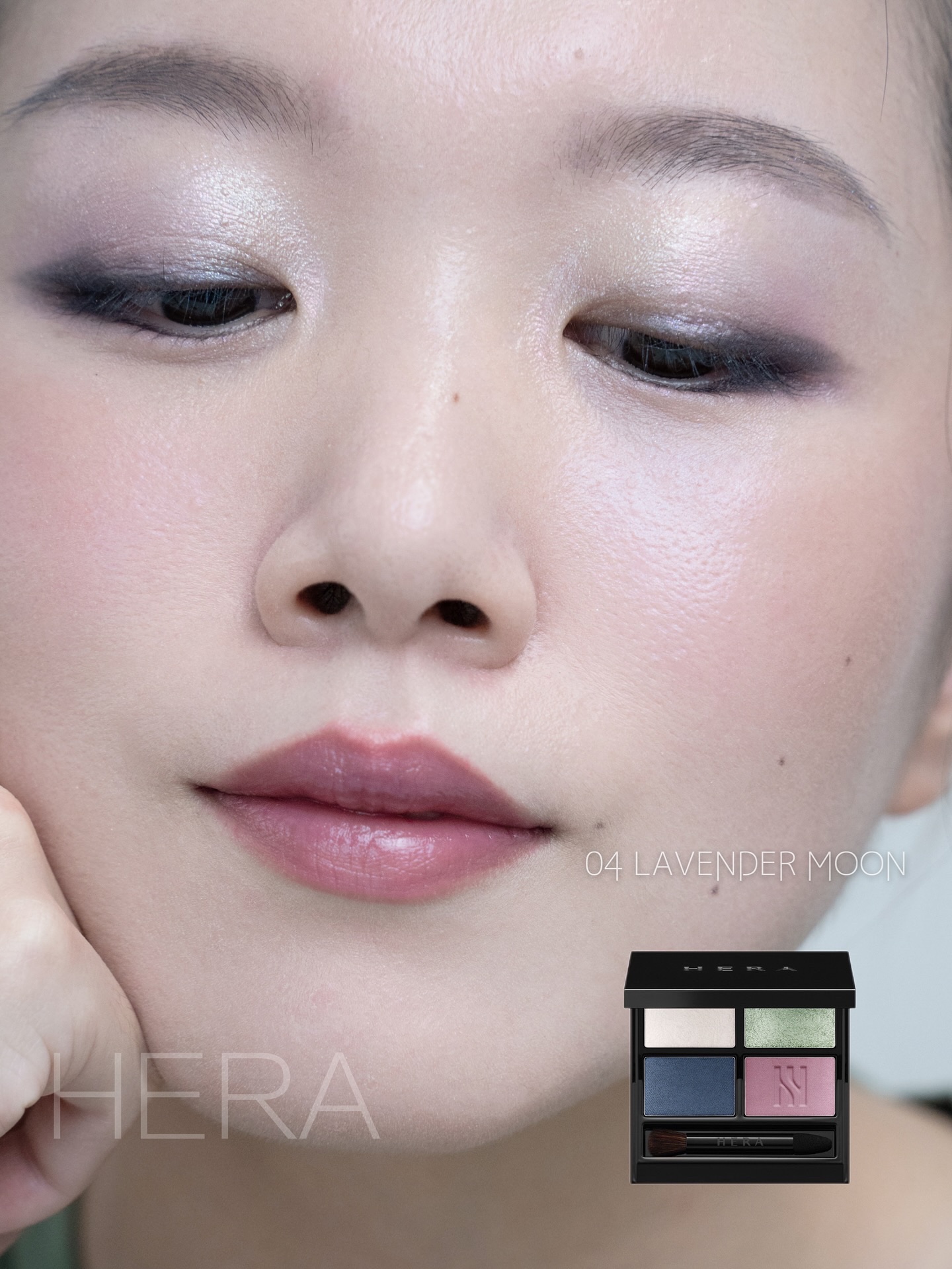 クァッドアイカラー N/HERA/アイシャドウパレットを使ったクチコミ（1枚目）