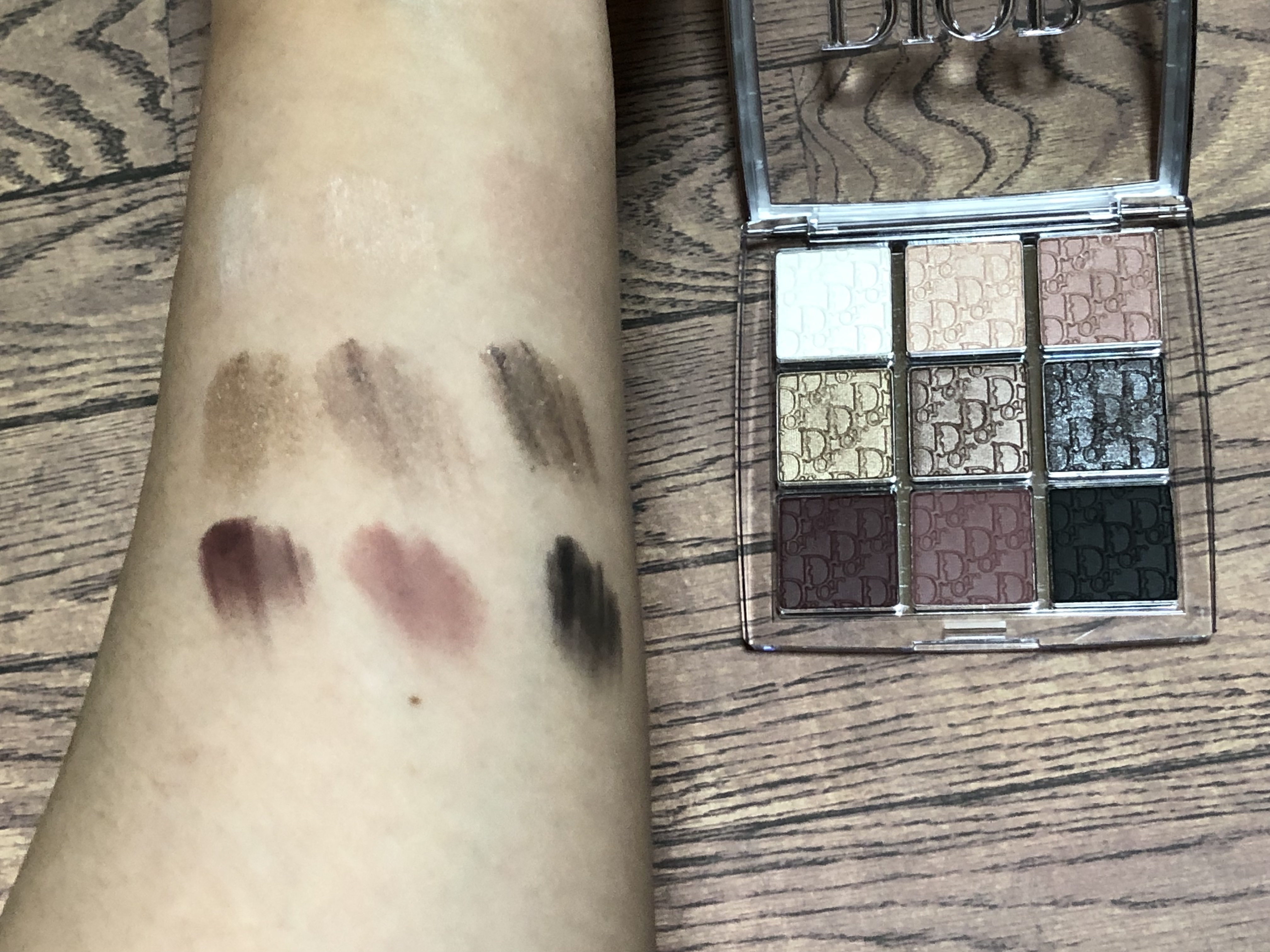 ディオール バックステージ アイ パレット 002 スモーキー/Dior/アイシャドウパレットを使ったクチコミ（1枚目）