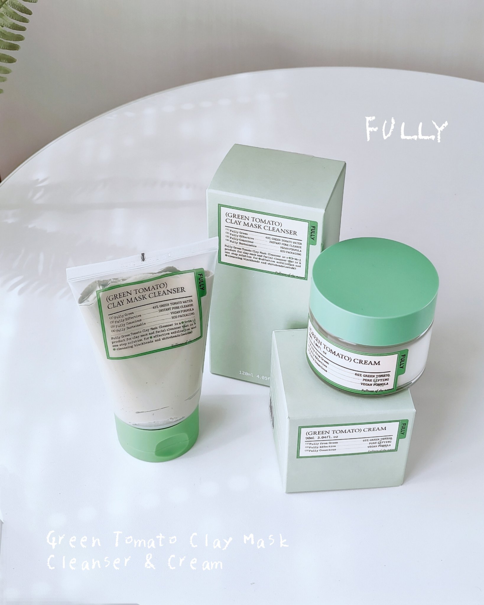 グリーントマトクレイマスククレンザー/FULLY/洗い流すパック・マスクを使ったクチコミ（1枚目）