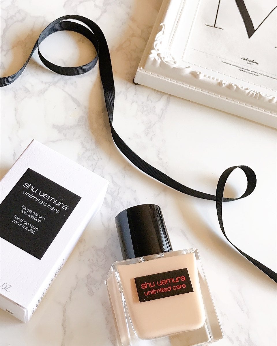 アンリミテッド ケア ツヤ セラム ファンデーション/shu uemura/リキッドファンデーションを使ったクチコミ(1枚目)