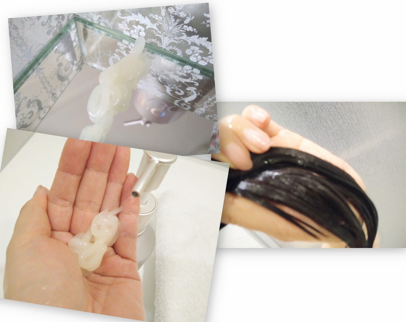 リポ ラボ ケラチンセラム ジェルモイスト シャンプー /トリートメントスリークリペア*/LIPO LABO/市販シャンプーを使ったクチコミ(3枚目)