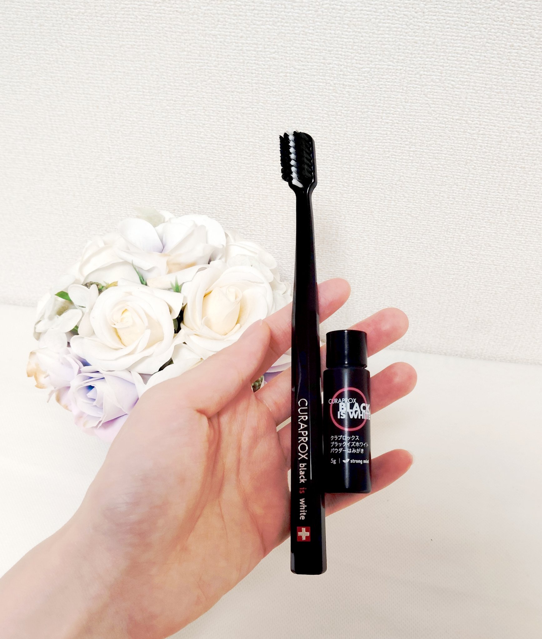 歯ブラシ ブラックisホワイト/CURAPROX/歯ブラシを使ったクチコミ（2枚目）