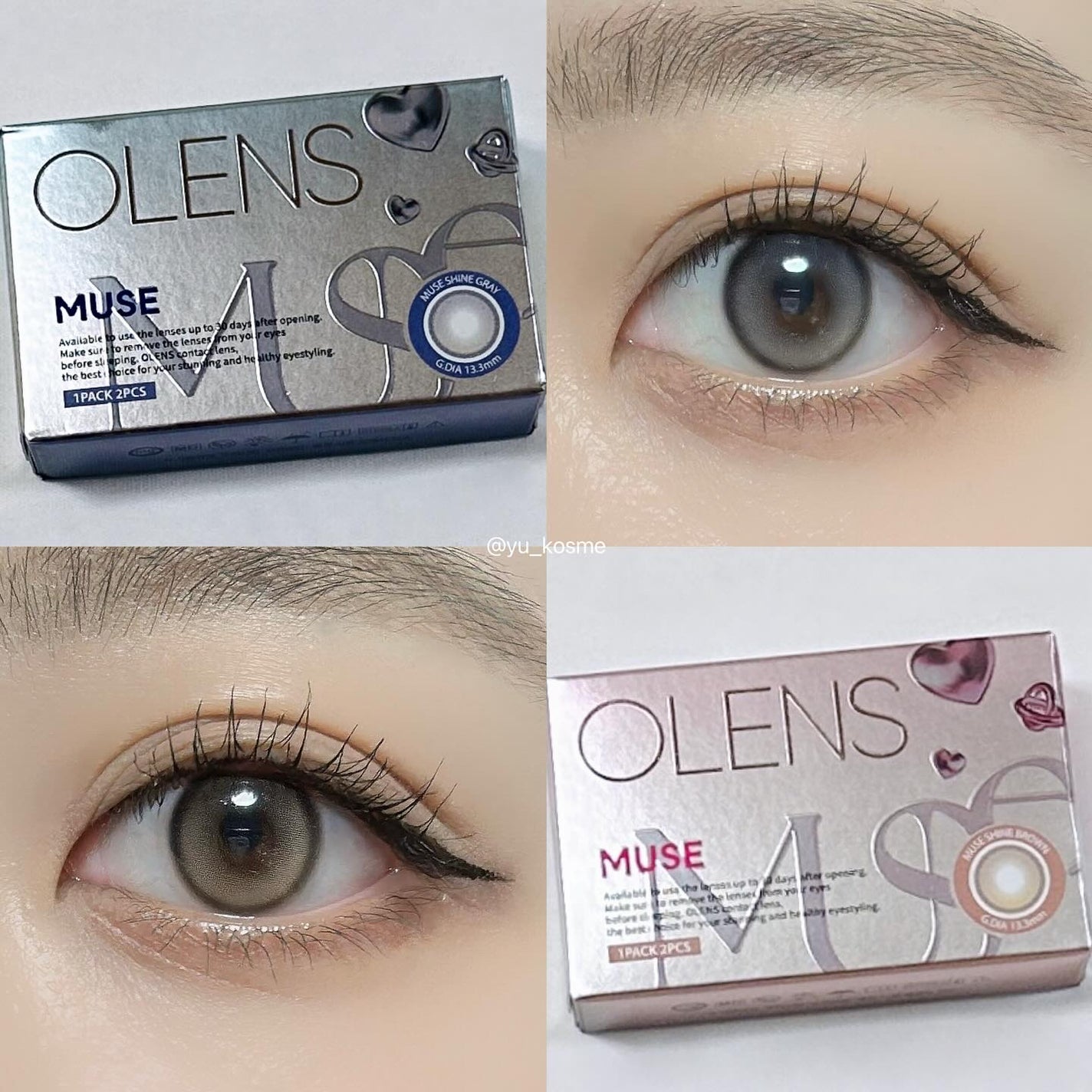 MUSE 1month/OLENS/1ヶ月(1MONTH)カラコンを使ったクチコミ(8枚目)