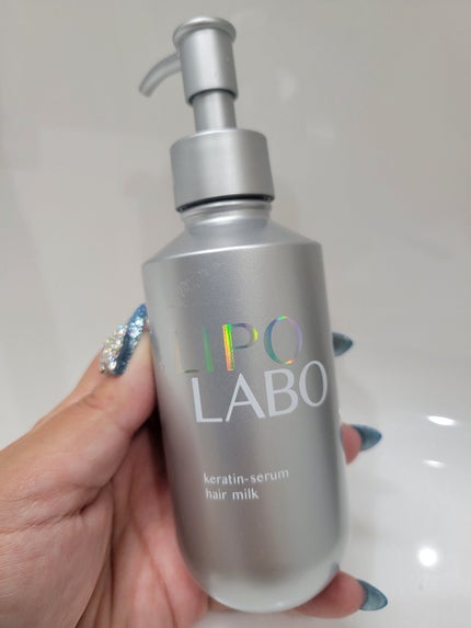 リポ ラボ ケラチンセラム ジェルモイスト シャンプー /トリートメントスリークリペア*/LIPO LABO/市販シャンプーを使ったクチコミ(4枚目)