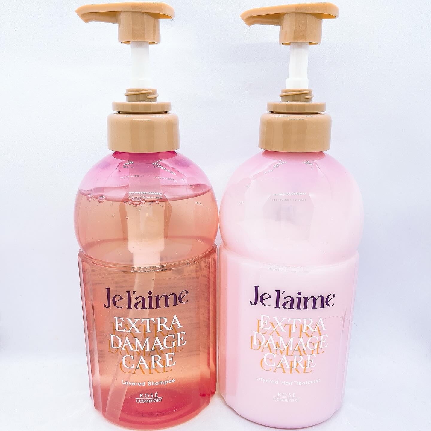 ジュレーム レイヤード シャンプー/ヘアトリートメント （エクストラダメージケア）/Je l'aime/市販シャンプーを使ったクチコミ（2枚目）