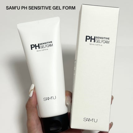 PHセンシティブジェルフォーム/SAM'U/洗顔フォームを使ったクチコミ(1枚目)