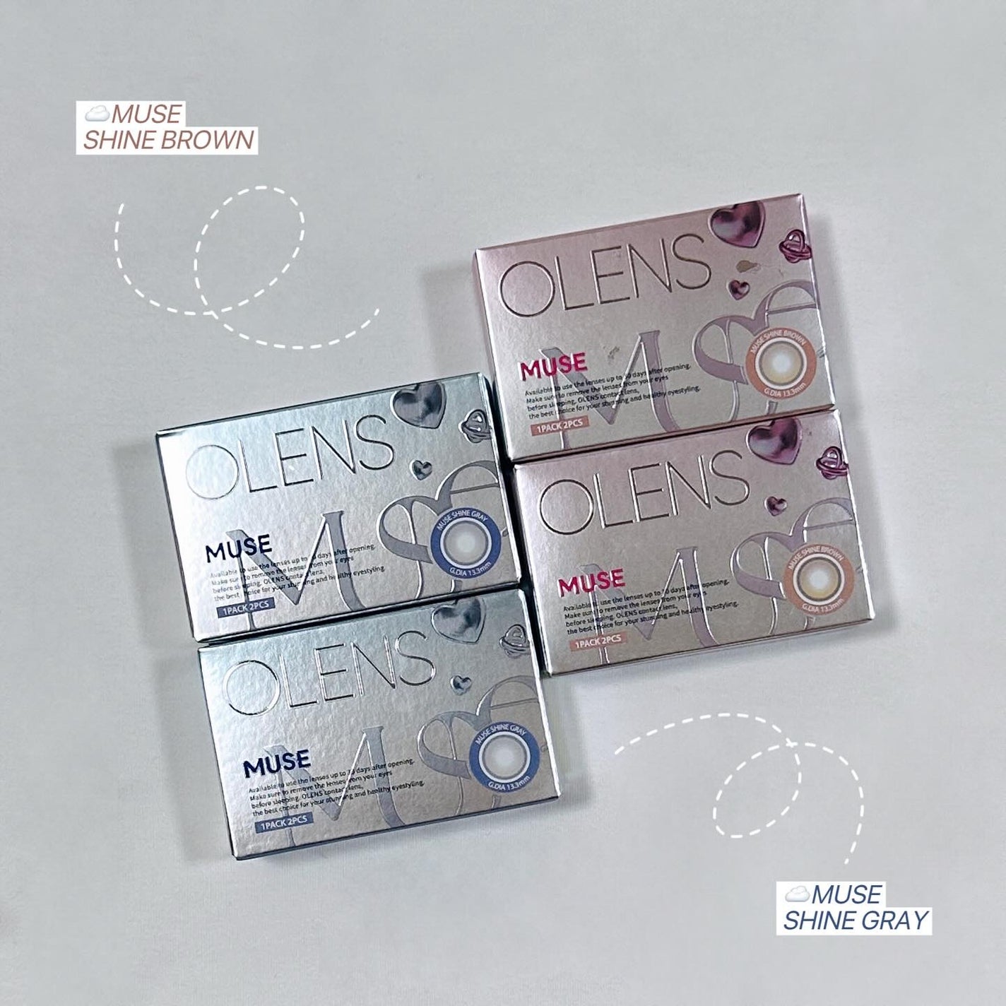 MUSE 1month/OLENS/1ヶ月(1MONTH)カラコンを使ったクチコミ(3枚目)