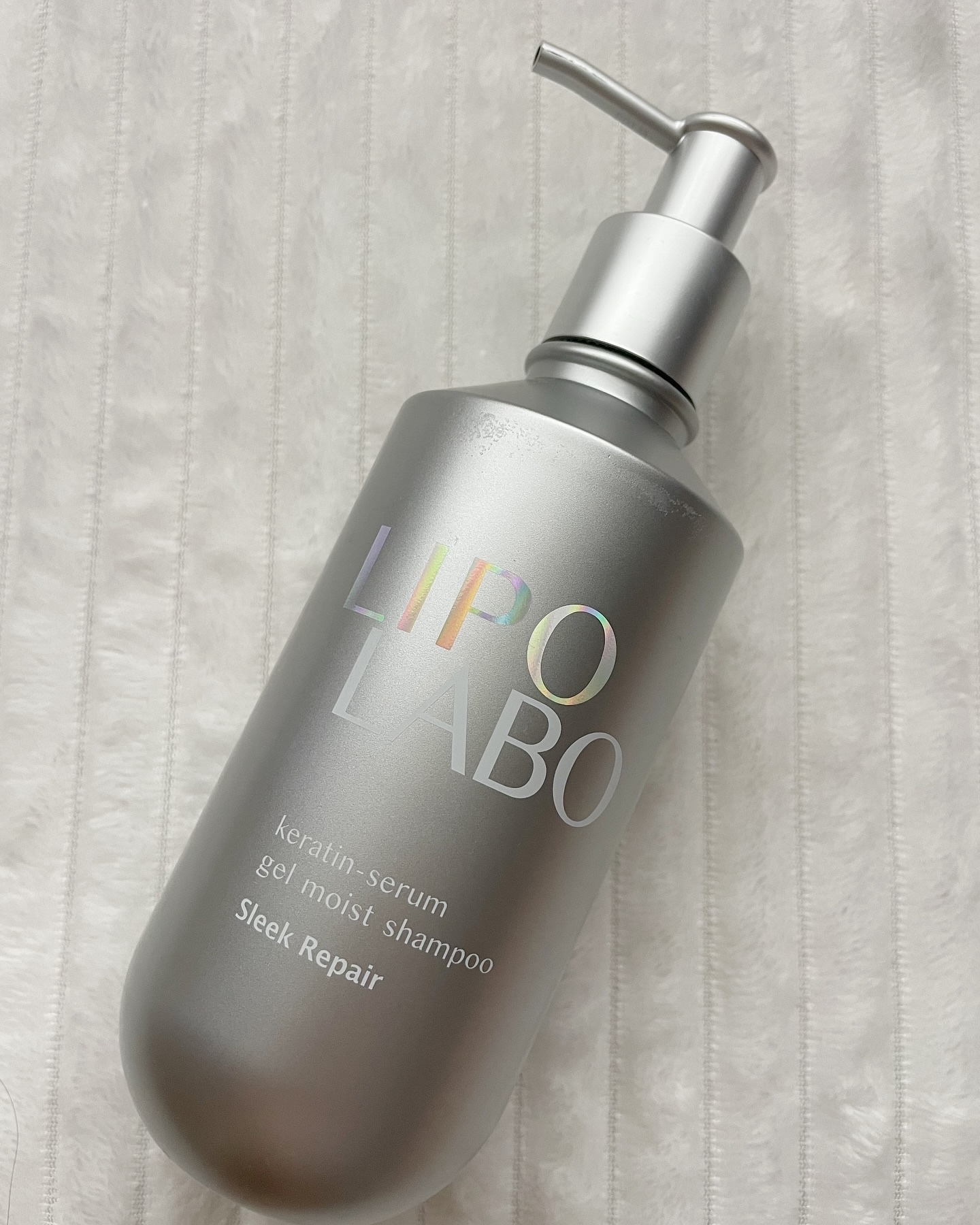 リポ ラボ ケラチンセラム ジェルモイスト シャンプー /トリートメントスリークリペア＊/LIPO　LABO/市販シャンプーを使ったクチコミ（2枚目）