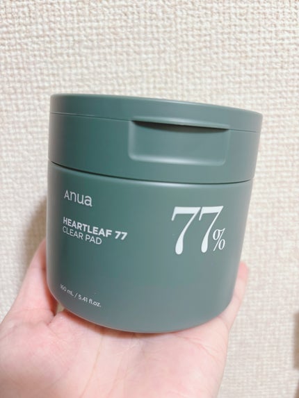 ドクダミ77%クリアパッド/Anua/トナーパッドを使ったクチコミ(1枚目)