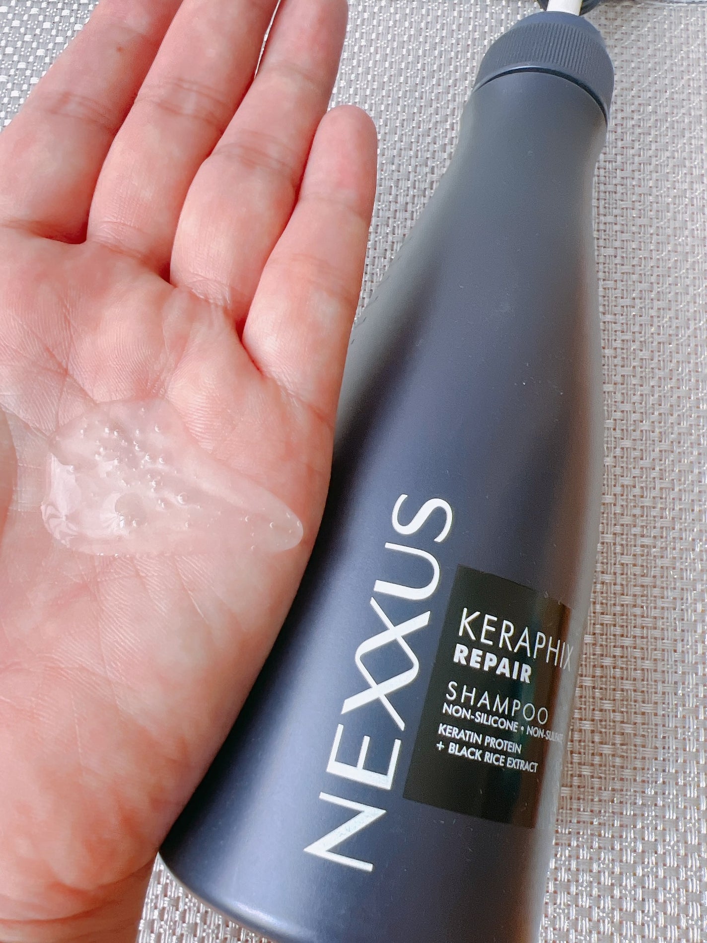 ケラフィックスリペア シャンプー・トリートメント/NEXXUS(ネクサス)/市販シャンプーを使ったクチコミ(5枚目)