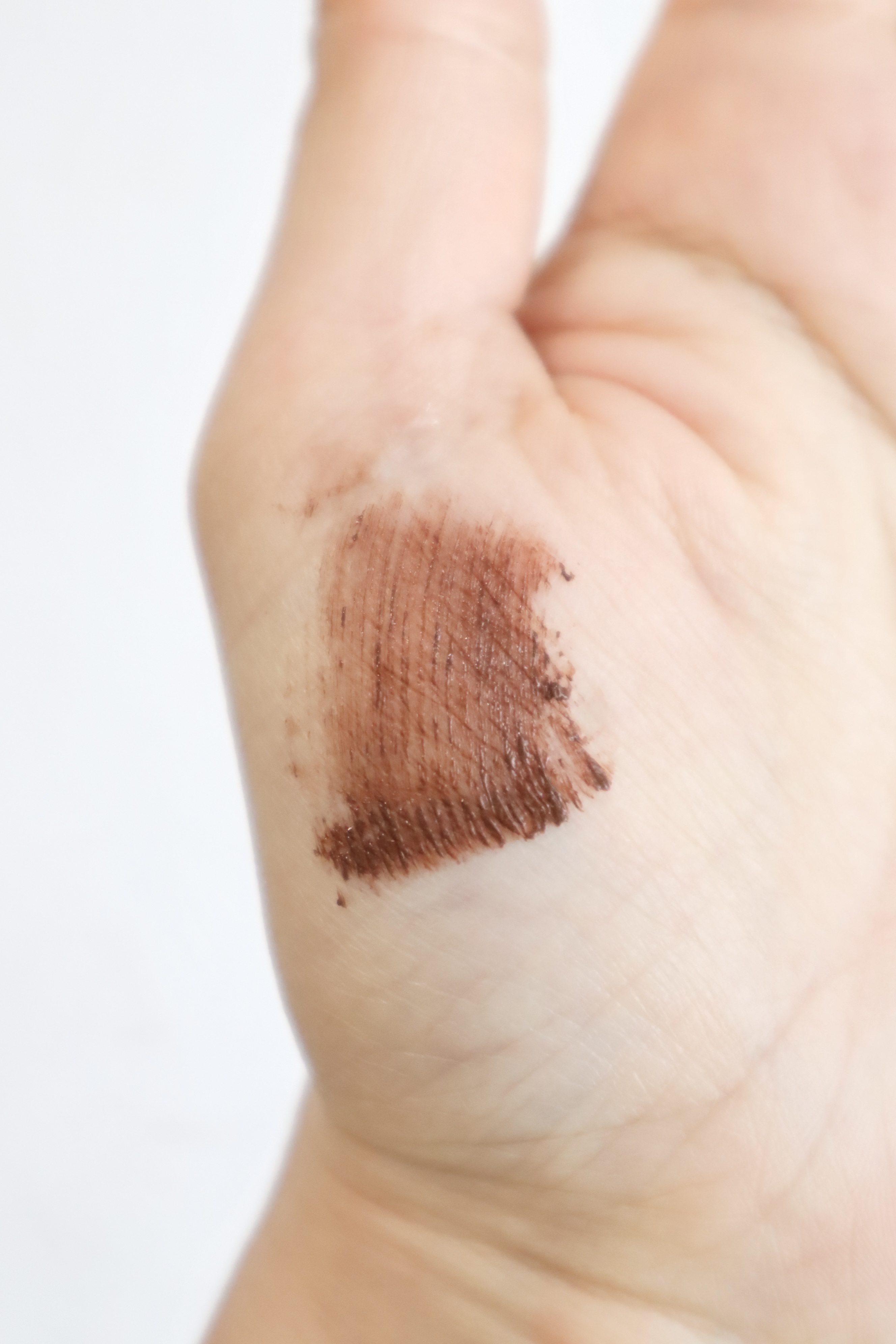 インスパイアスキニーカーリングマスカラ 02 ブラウン/mude/マスカラを使ったクチコミ（3枚目）