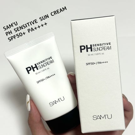 サミュ PHセンシティブサンクリーム/SAM'U/日焼け止めクリームを使ったクチコミ(1枚目)