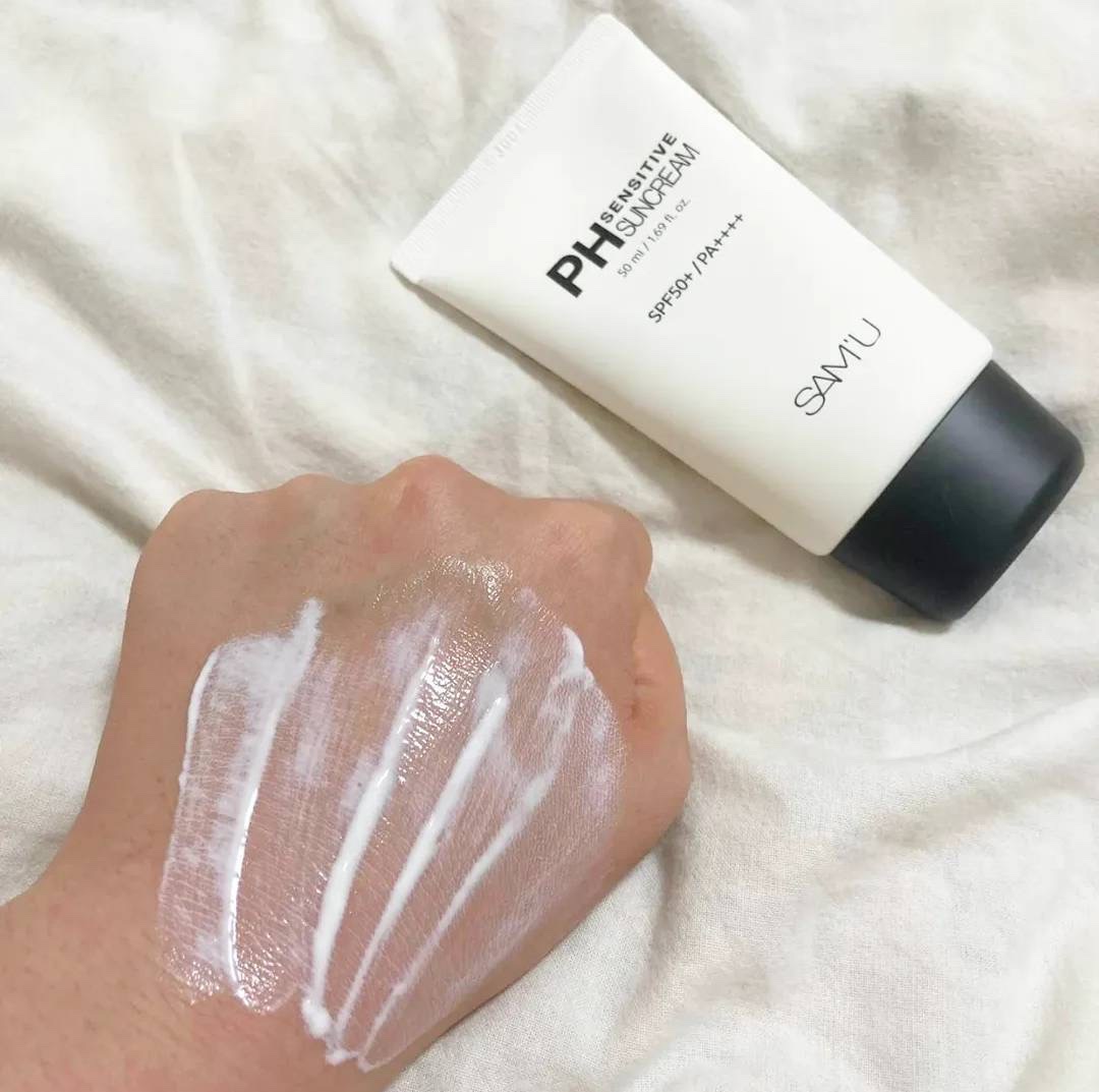 サミュ PHセンシティブサンクリーム/SAM'U/日焼け止めクリームを使ったクチコミ（3枚目）