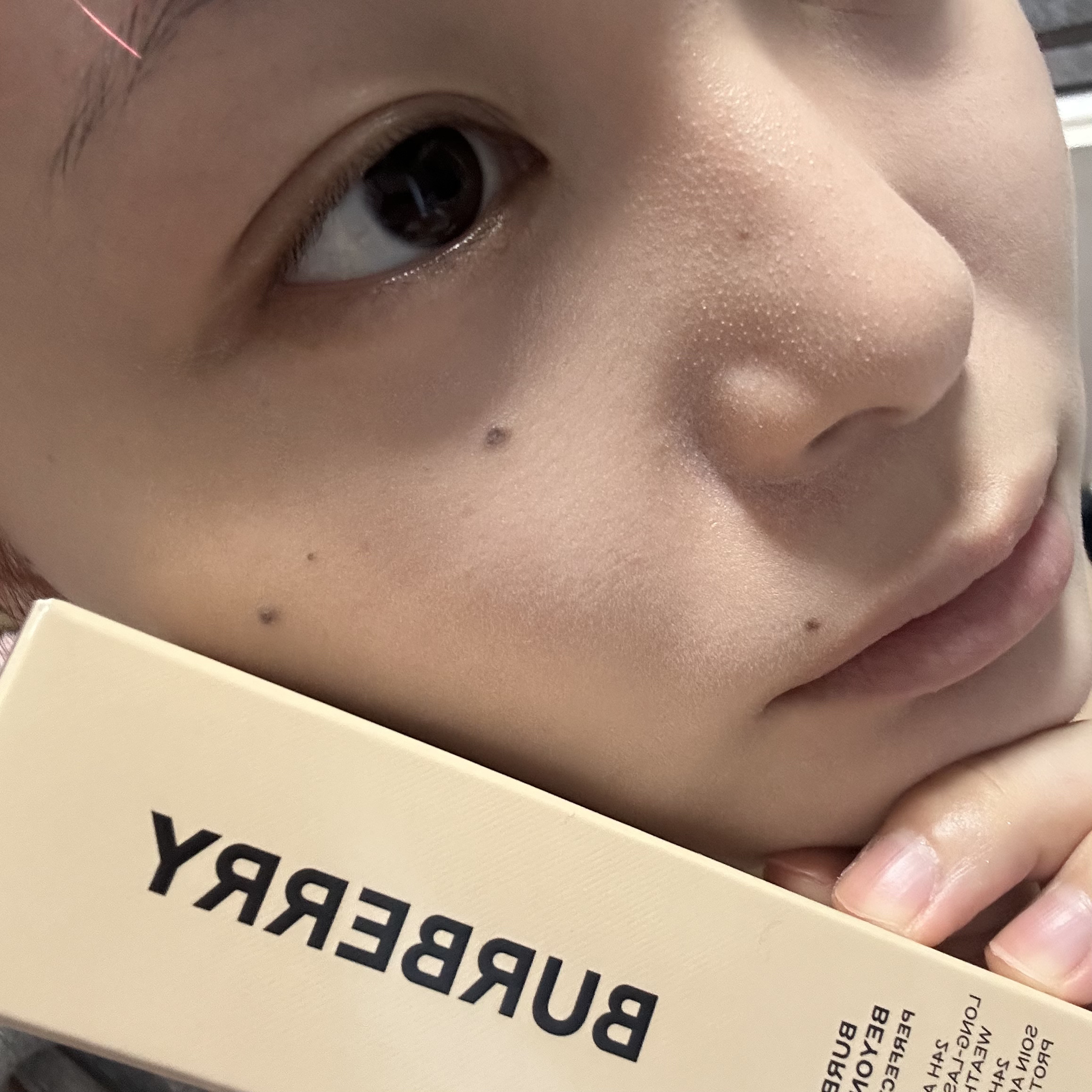 バーバリー ビヨンド ウェア パーフェクティング マット/Burberry Beauty/リキッドファンデーションを使ったクチコミ（3枚目）