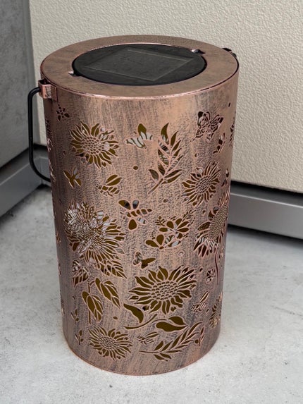 ぷぅぴぃ《紫コス部💜💗》 on LIPS 「夏が終わるのでダッシュで投稿🥲Amazonソーラーライトひまわ..」(4枚目)