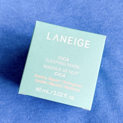 シカスリーピングマスク N/LANEIGE/フェイスクリームを使ったクチコミ(7枚目)