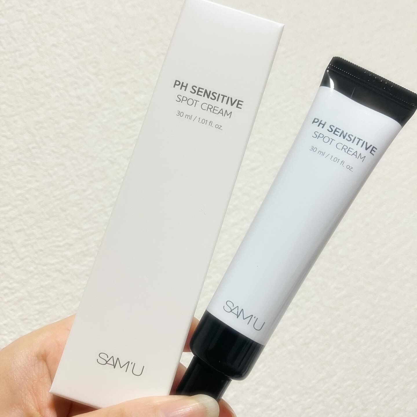 PHセンシティブスポットクリーム/SAM'U/フェイスクリームを使ったクチコミ（1枚目）