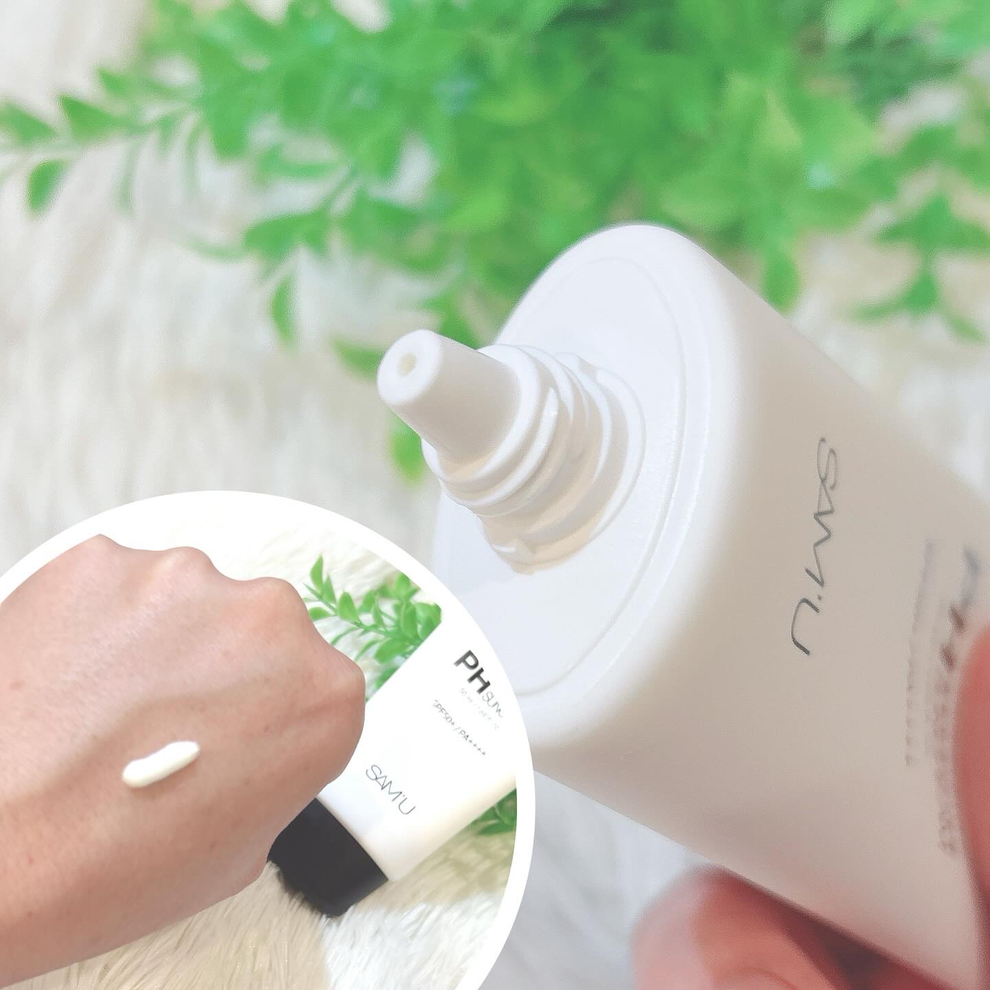 サミュ PHセンシティブサンクリーム/SAM'U/日焼け止めクリームを使ったクチコミ（2枚目）