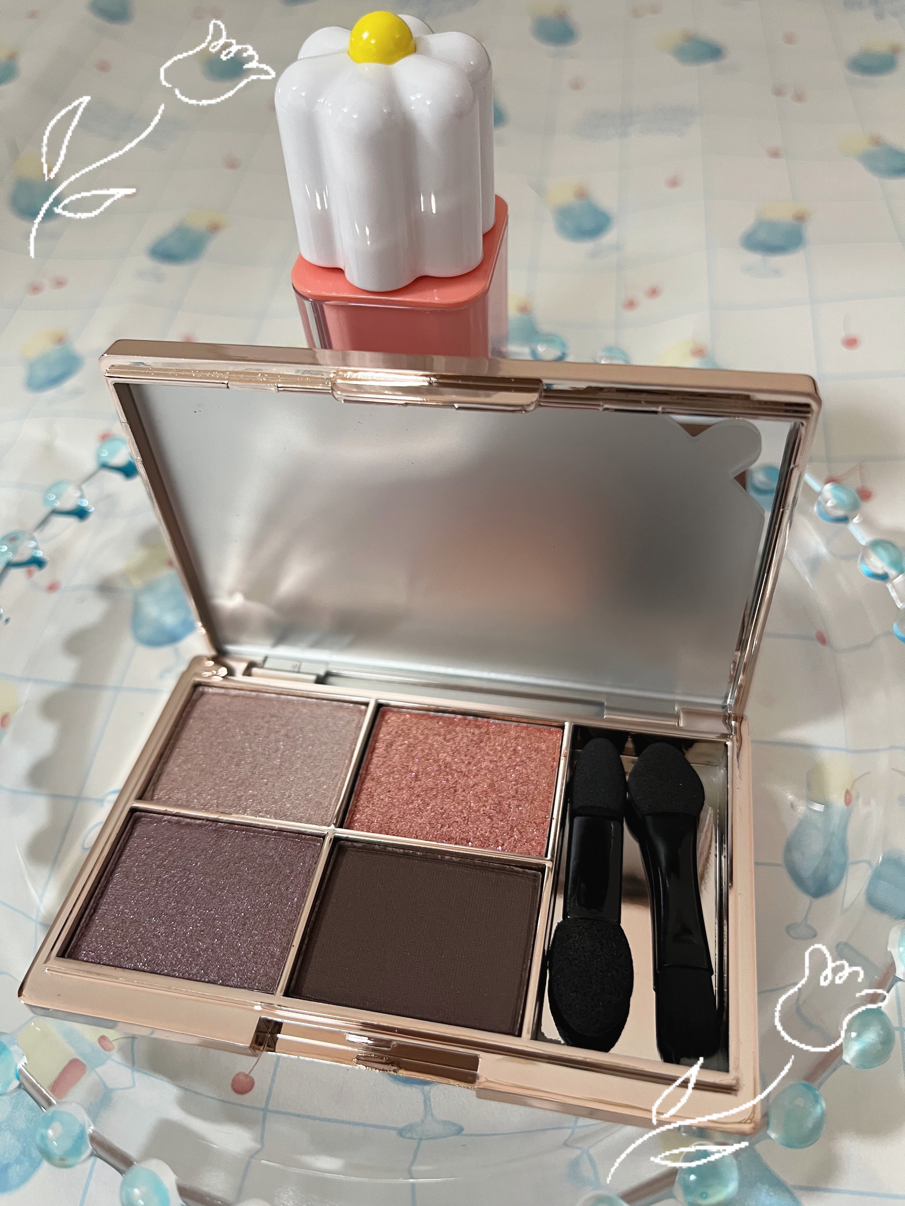 HUAMAO/SHOBIDO/アイシャドウパレットを使ったクチコミ（2枚目）