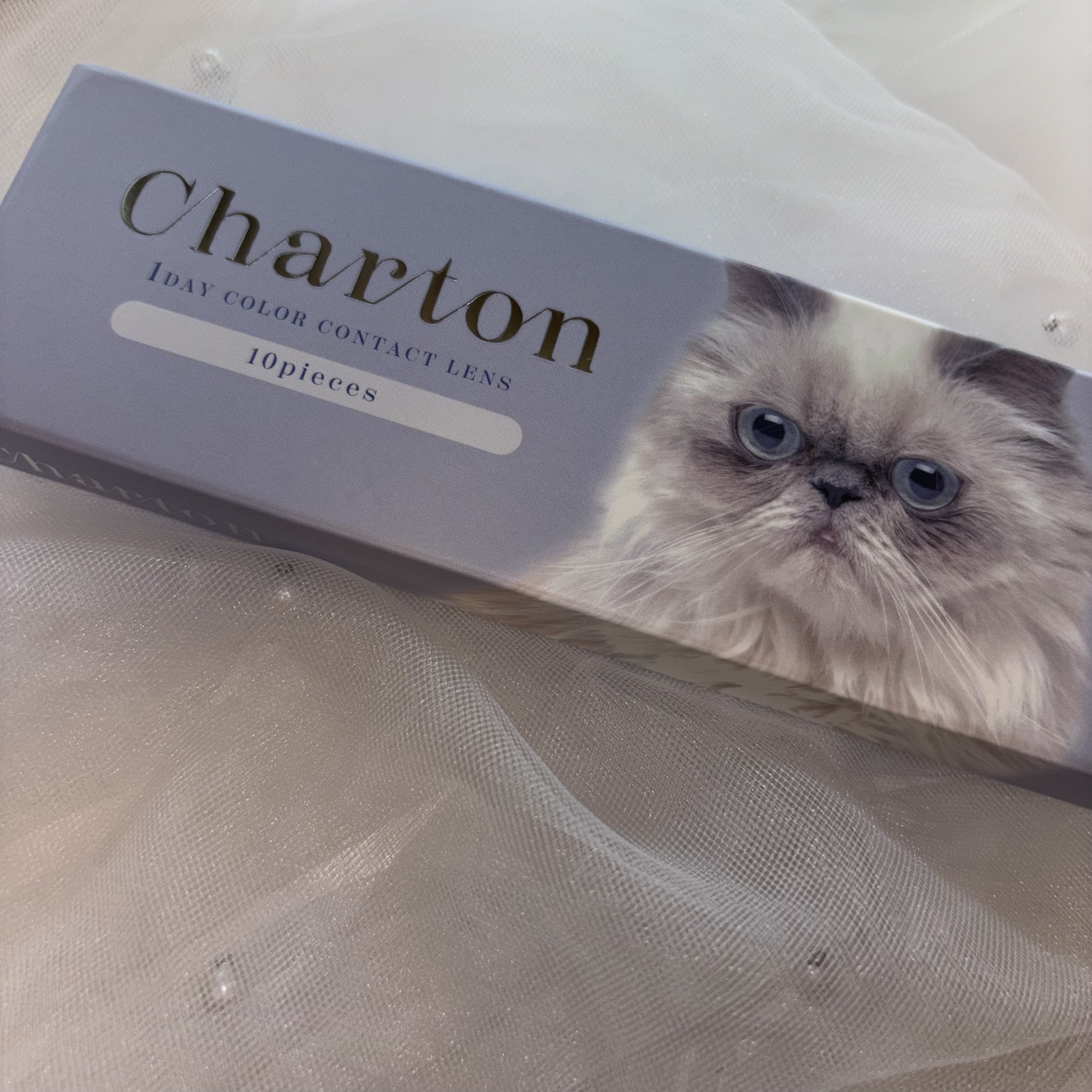 Charton 1day ビスケットスモア/Charton/ワンデー（１DAY）カラコンを使ったクチコミ（1枚目）