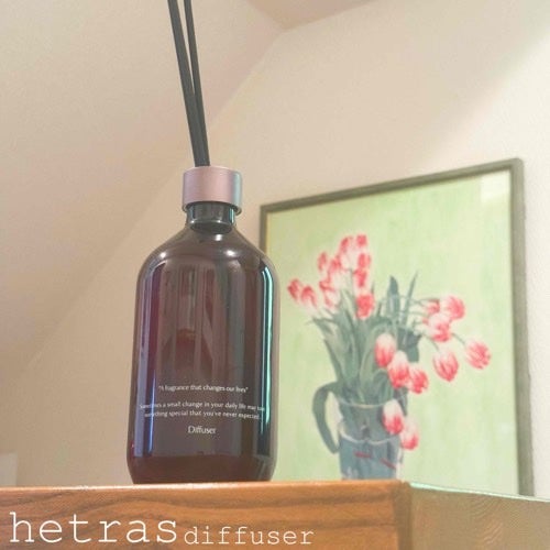 プレミアムディフューザー/hetras/ルームフレグランスを使ったクチコミ(2枚目)