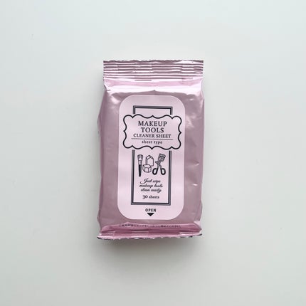 メイクツールクリーナーシート/コージー/その他化粧小物を使ったクチコミ(2枚目)