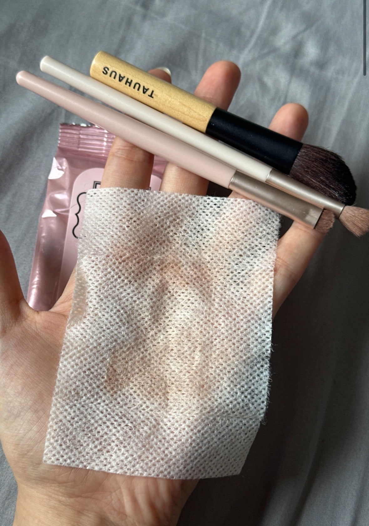 メイクツールクリーナーシート/コージー/その他化粧小物を使ったクチコミ(2枚目)