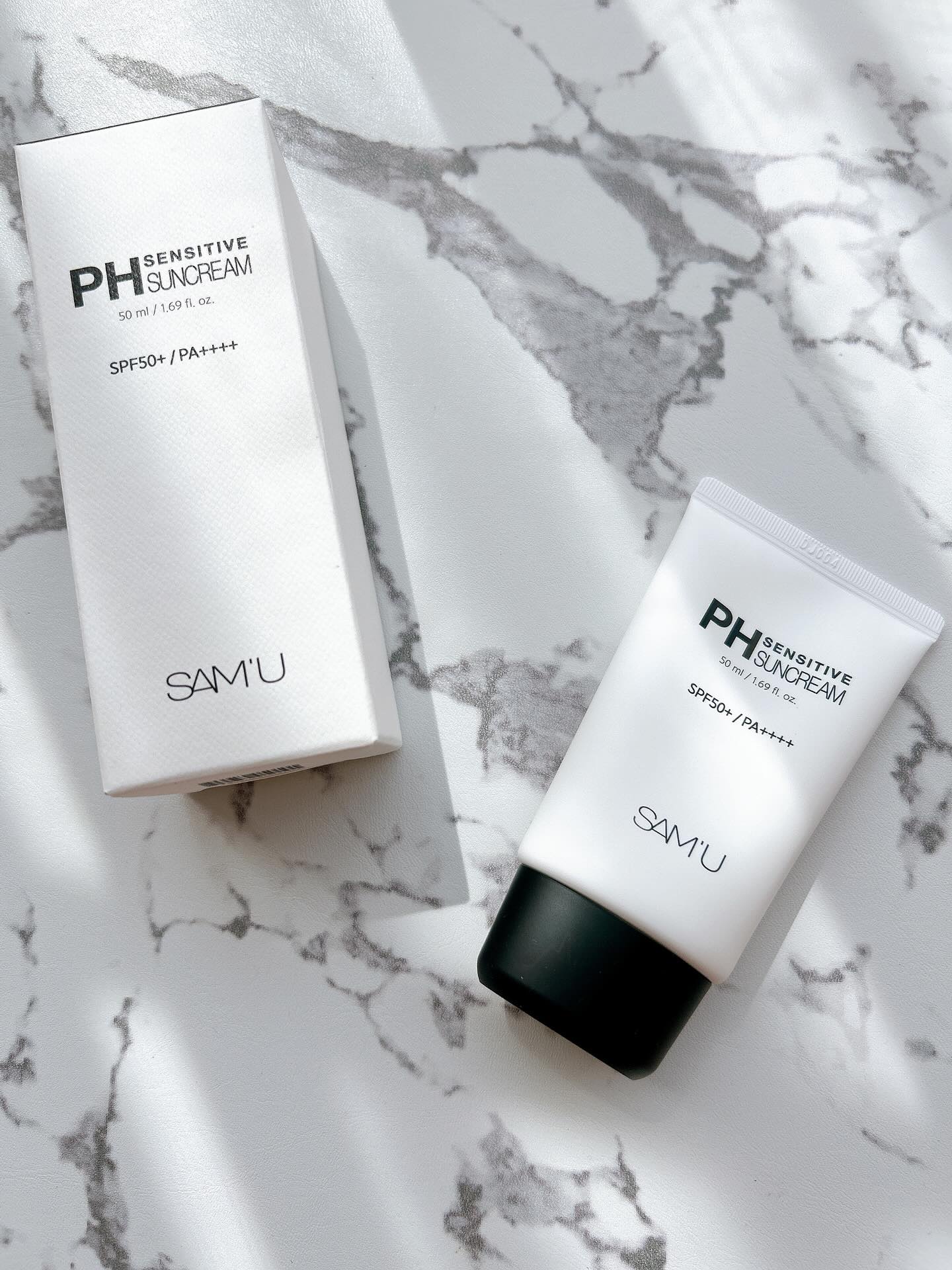 サミュ PHセンシティブサンクリーム/SAM'U/日焼け止めクリームを使ったクチコミ（1枚目）