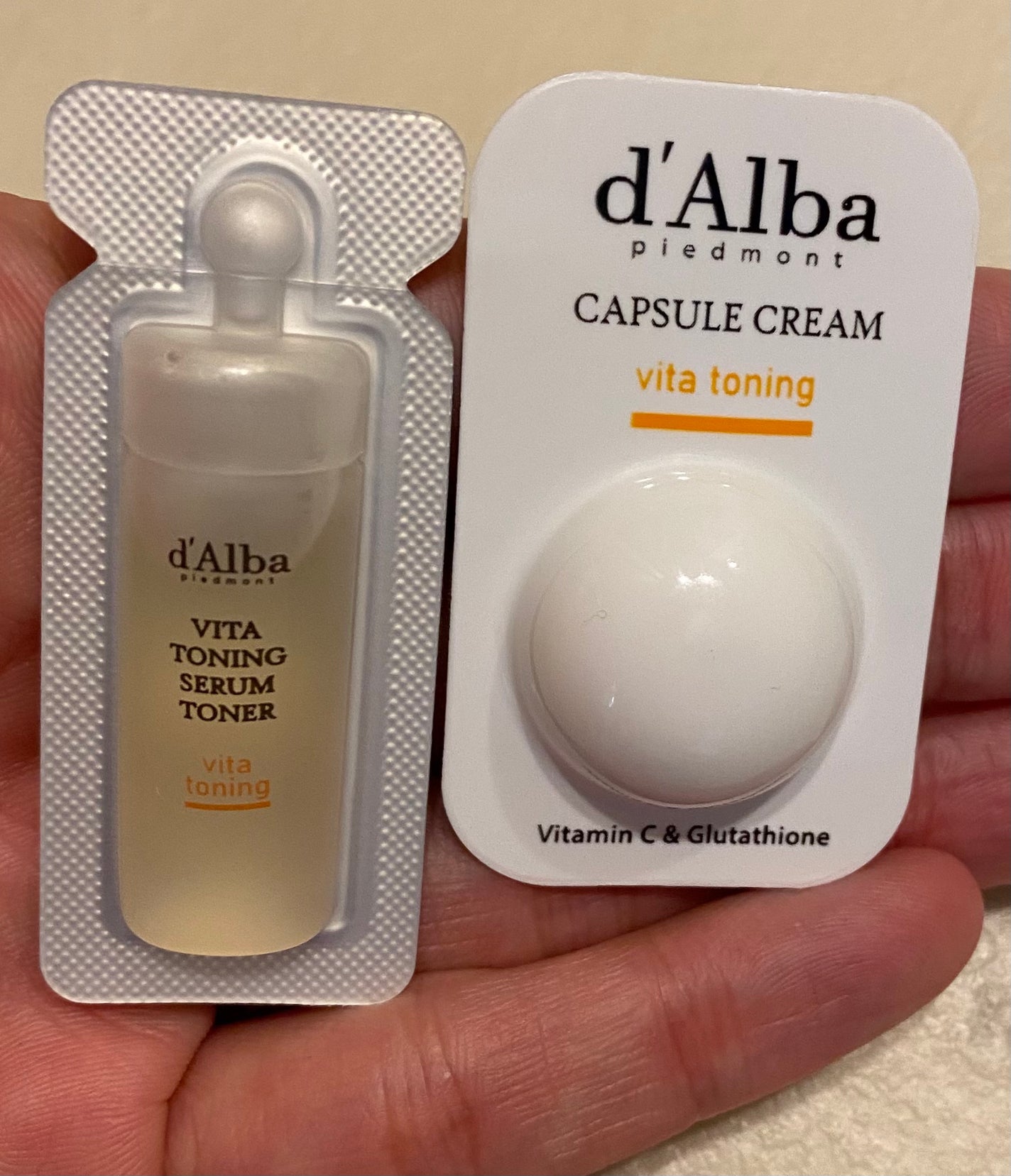 ビタトーニングセラムトナー/ダルバ/化粧水を使ったクチコミ(2枚目)