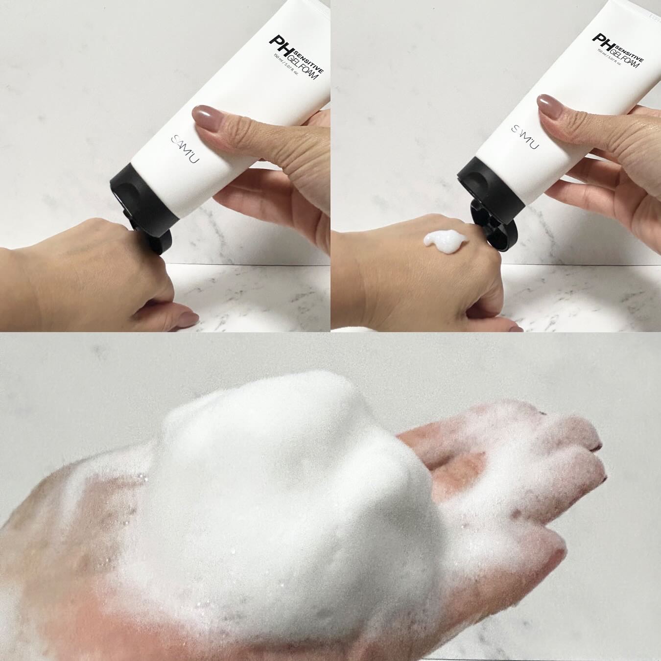 PHセンシティブジェルフォーム/SAM'U/その他洗顔料を使ったクチコミ（3枚目）