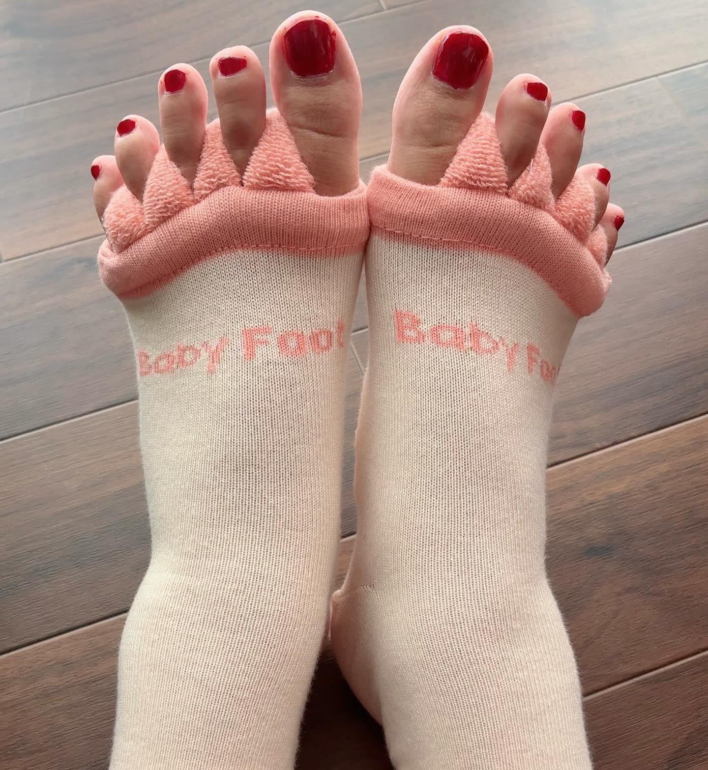 ベビーフット 足裏＆足指リフレソックス/ベビーフット/レッグ・フットケアを使ったクチコミ（3枚目）