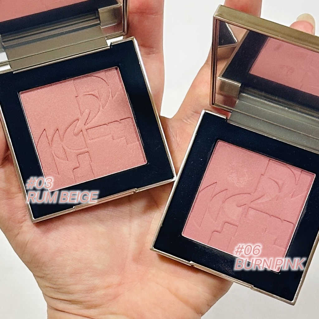 TWO SLASH FOUR オールオーバーフェイスブラッシュのクチコミ「\血色感があふれる赤みチーク❤️‍🔥/

────────────
♡TWO SLASH FO.....」（2枚目）