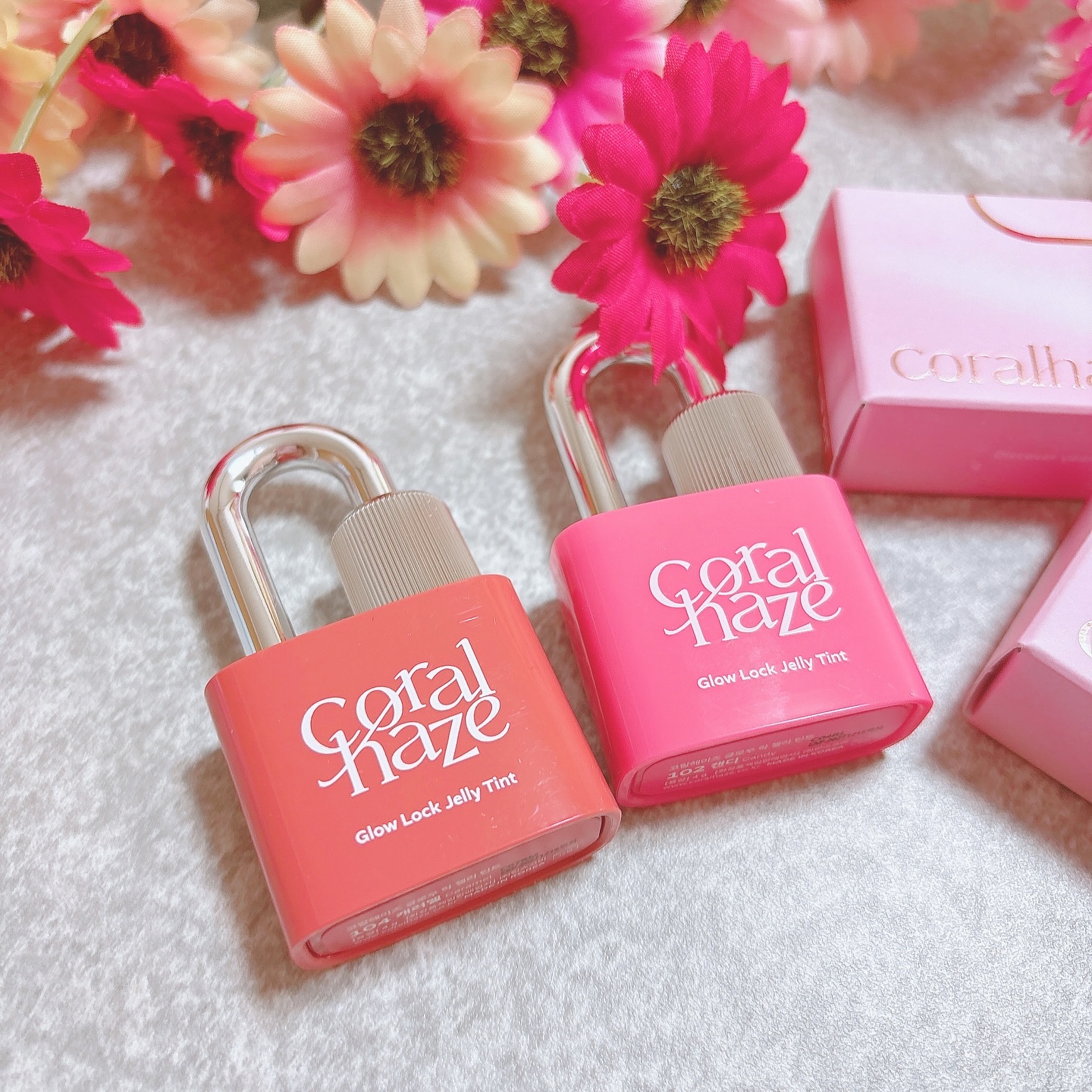 グロウロックゼリーティント/Coralhaze/リップティントを使ったクチコミ（2枚目）