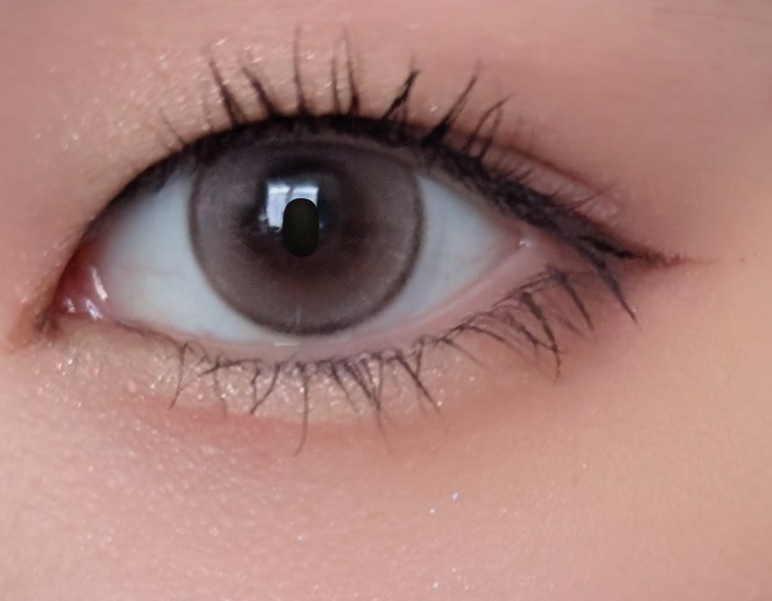 mimi charme 1day/mimi charme/ワンデー（１DAY）カラコンを使ったクチコミ（3枚目）